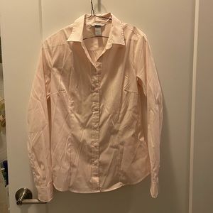 H&M Light Pink Button Down Size 6